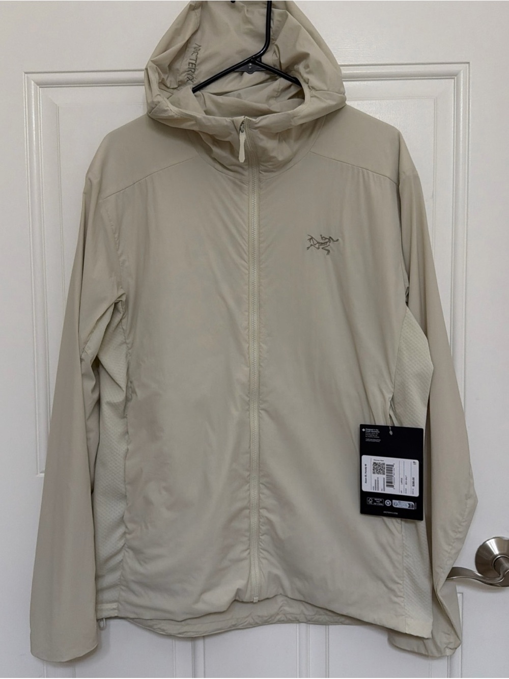 Arc'teryx Atom SL Hoody Men's Large - Sea Salt - NWT (New With Tags)